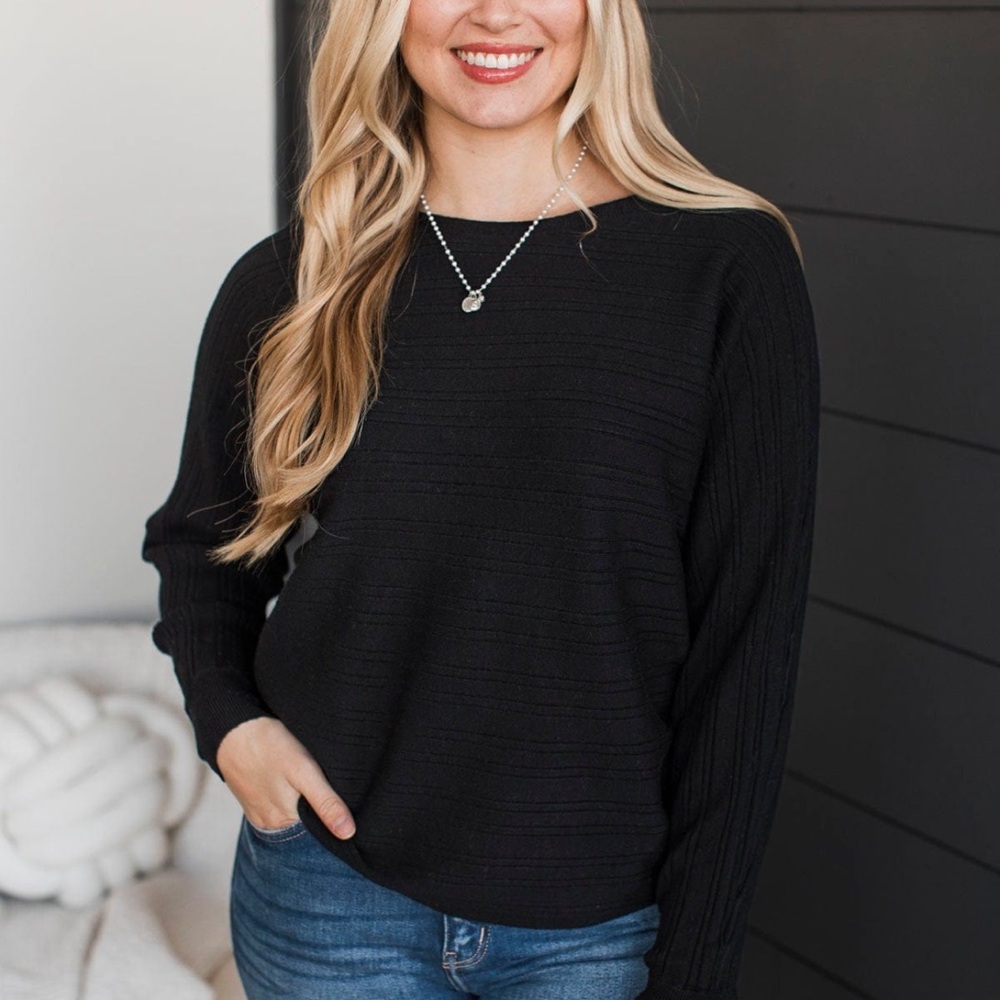 Chic Black Sweater